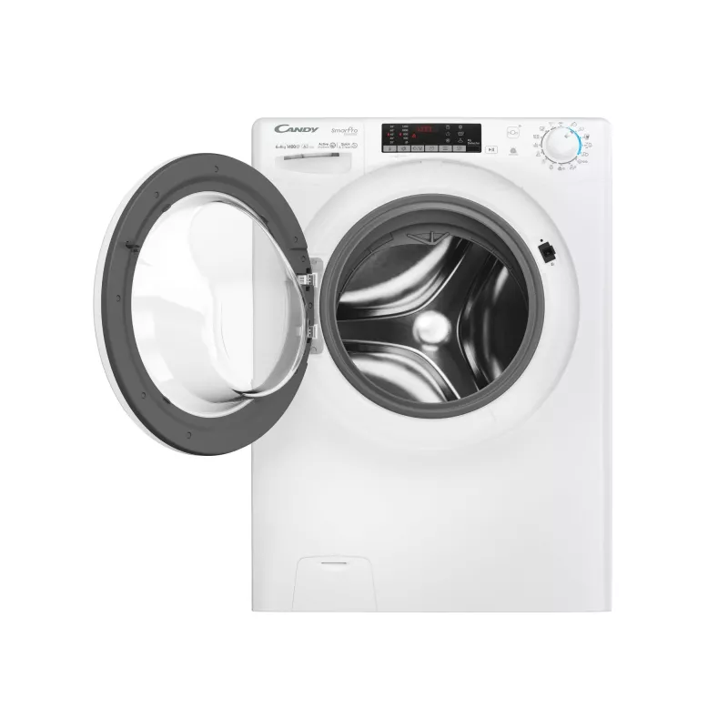 Candy Smart Pro COW 4644TWM6/1-S skalbyklė-džiovyklė Laisvai pastatoma Priekinio pakrovimo Balta