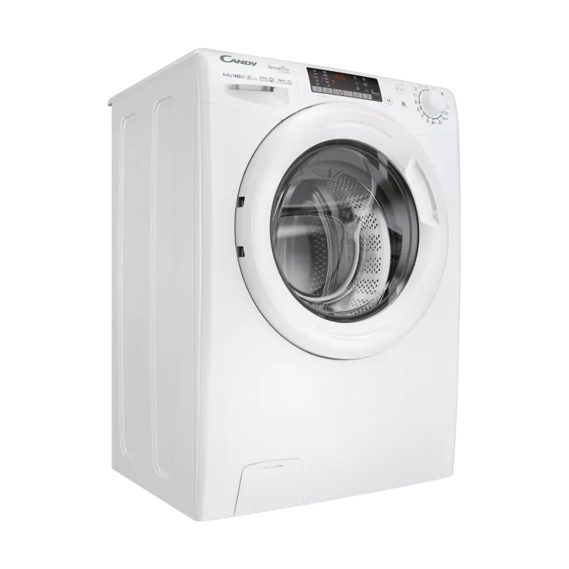 Candy Smart Pro COW 4644TWM6/1-S skalbyklė-džiovyklė Laisvai pastatoma Priekinio pakrovimo Balta