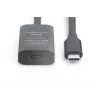 DIGITUS aktyvus USB-C ilginamasis kabelis - 5G USB 3.2 Gen1 USB-C - USB-C (M/F) - 5 m