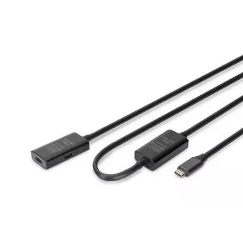 DIGITUS aktyvus USB-C ilginamasis kabelis - 5G USB 3.2 Gen1 USB-C - USB-C (V/M) - 10 m