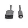 DIGITUS aktyvus USB-C ilginamasis laidas - 10G USB 3.2 Gen2 USB-C - USB-C (V/M) - 5m