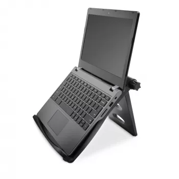 Kensington SmartFit Easy Riser EQ nešiojamojo kompiuterio aušinimo stovas, Nešiojamojo kompiuterio stovas, Juoda, Plastikas, 30.5 cm (12 colių), 43.2 cm (17 colių), 10 kg
