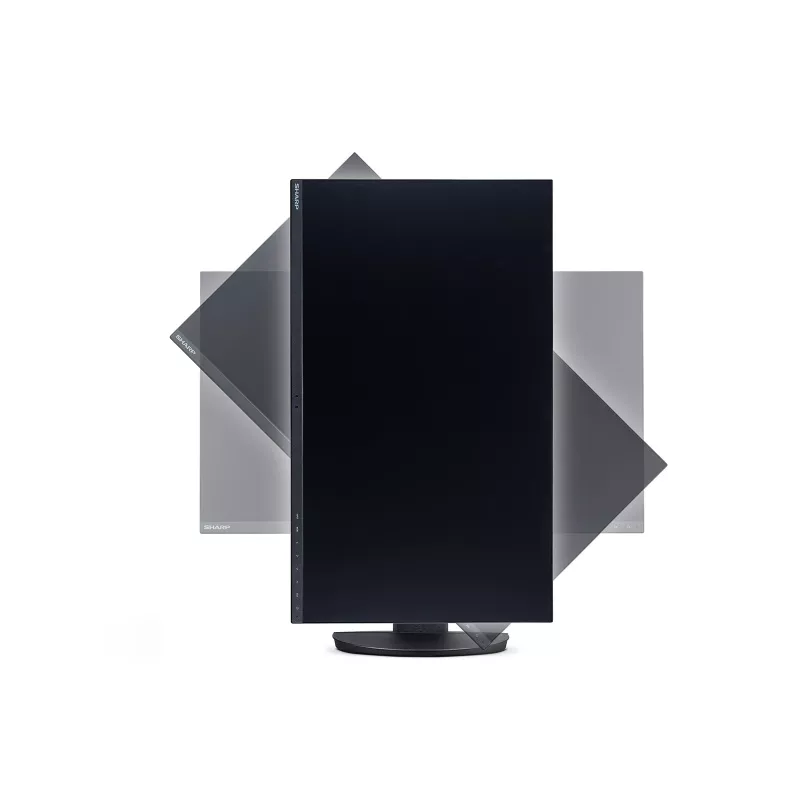 Sharp MultiSync 60006064 kompiuterio monitorius 68,6 cm (27 colių) 3840 x 2160 pikselių 4K Ultra HD LCD juodas
