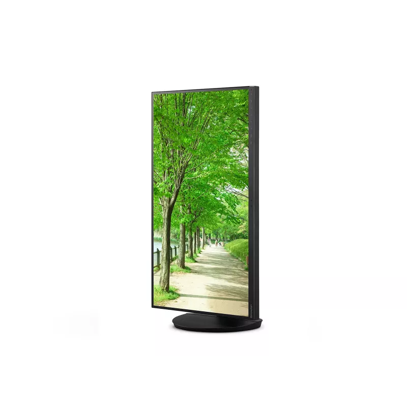 Sharp MultiSync 60006064 kompiuterio monitorius 68,6 cm (27 colių) 3840 x 2160 pikselių 4K Ultra HD LCD juodas