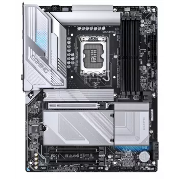 GIGABYTE B860 GAMING X WIFI6E pagrindinė plokštė – Intel Core Ultra serijos procesoriams, 12+1+2+1 fazių VRM, iki 9066 MHz DDR5, 1xPCIe 5.0 + 2xPCIe 4.0 M.2, 2,5GbE LAN, WIFI 6E, USB4