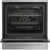 Beko FBE62130GXDN laisvai pastatoma viryklė, elektrinė ir dujinė, juoda