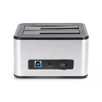 “DIGITUS” SATA prijungimo stotelė USB 3.0 – 2 prievadų, 2,5 colio / 3,5 colio SSD / HDD klonavimo funkcija