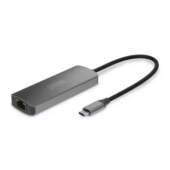 DIGITUS vaizdo ilgintuvo rinkinys USB-C - HDMI 4K/120Hz CAT6 30m