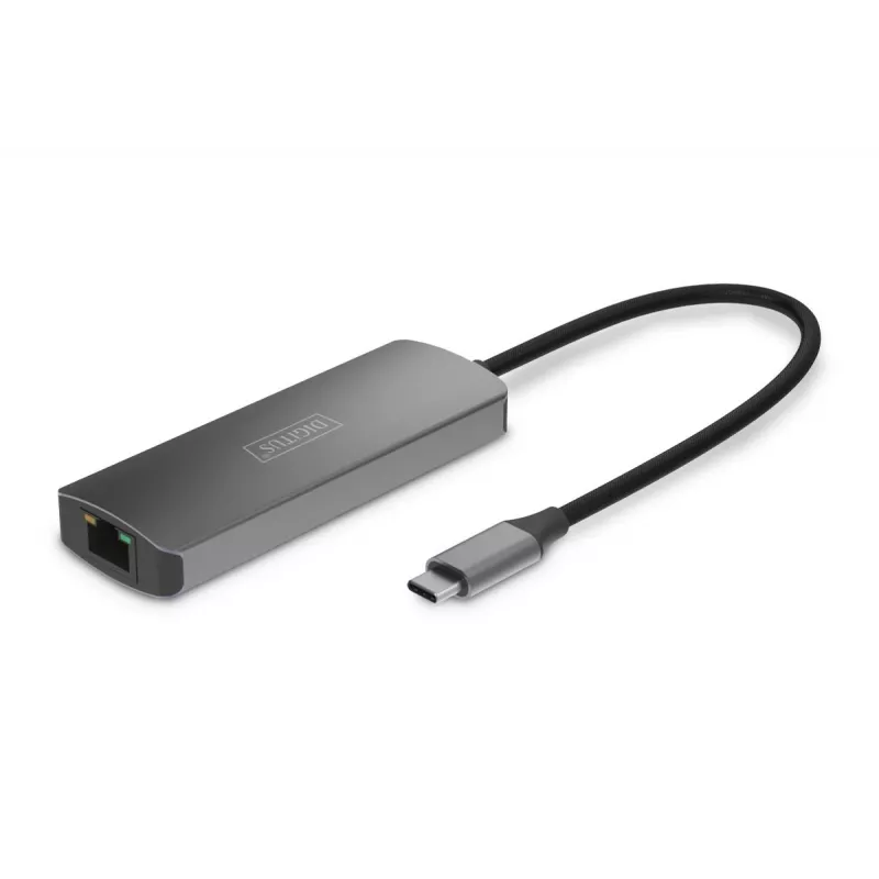 DIGITUS vaizdo ilgintuvo rinkinys USB-C - HDMI 4K/120Hz CAT6 30m