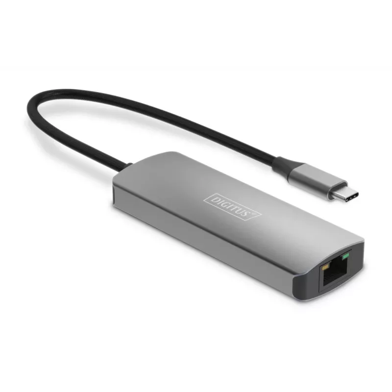 DIGITUS vaizdo ilgintuvo rinkinys USB-C - HDMI 4K/120Hz CAT6 30m