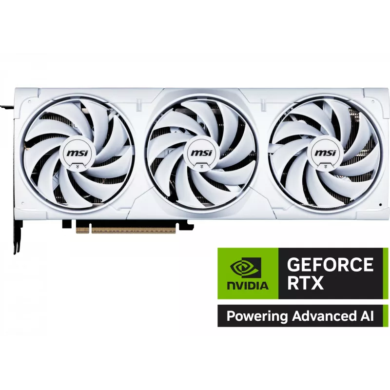 Vaizdo plokštė MSI GeForce RTX 5080 16GB GDDR7, PCIe 5.0, 256-bit, 303 mm, 360W, 3xDP 1xHDMI, balta