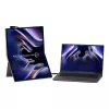 ASUS ZenScreen Fold OLED MQ17QH kompiuterio monitorius 43,9 cm (17,3 col.) 2560 x 1920 pikselių Quad HD Sidabrinis