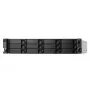 QNAP TL-R1200C-RP saugojimo diskų aptvaro HDD/SSD aptvaras Juoda, Pilka 2,5/3,5 col.