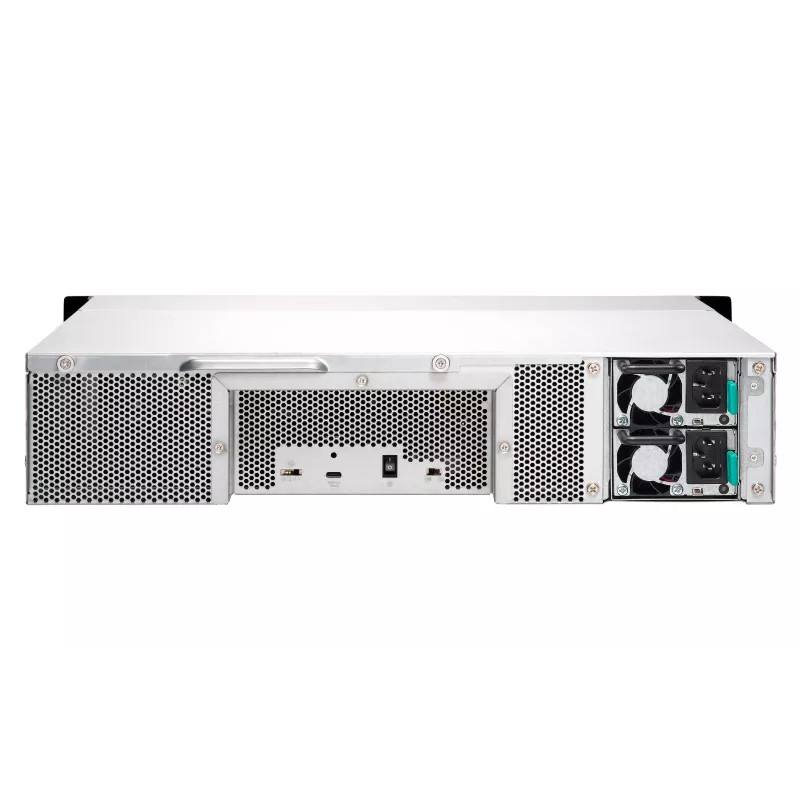 QNAP TL-R1200C-RP saugojimo diskų aptvaro HDD/SSD aptvaras Juoda, Pilka 2,5/3,5 col.