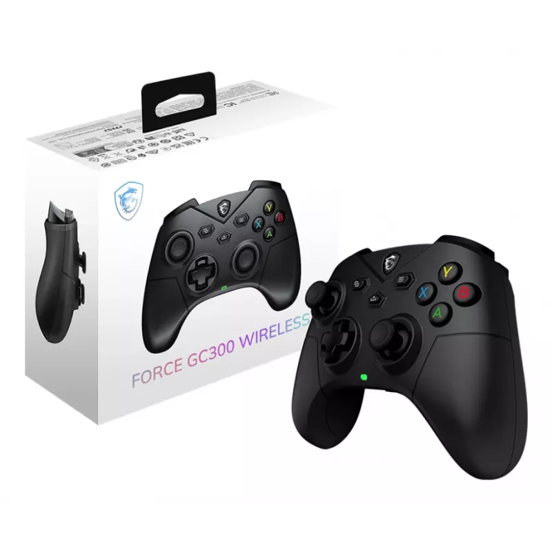 MSI FORCE GC300 WIRELESS Juoda USB 2.0 Gamepad Analogue PC
