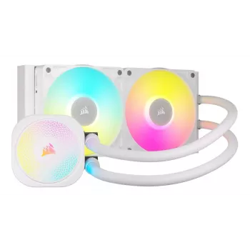 CORSAIR CPU aušintuvas - Icue Link Titan 240 Rx RGB Aio skysčio aušintuvas - baltas