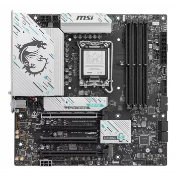 MSI B860M GAMING PLUS WIFI pagrindinė plokštė Intel B860 LGA 1851 (Socket V1) micro ATX