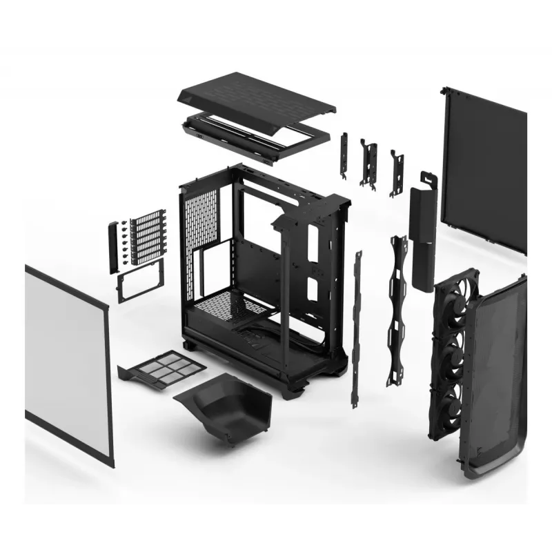 PC korpusas Fractal Design Meshify 3 Juoda TG Light Tint ATX