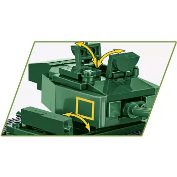 Cobi Blocks Mark IV Churchill statybos rinkinys, 668 dalys (COBI-3128)