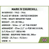 Cobi Blocks Mark IV Churchill statybos rinkinys, 668 dalys (COBI-3128)