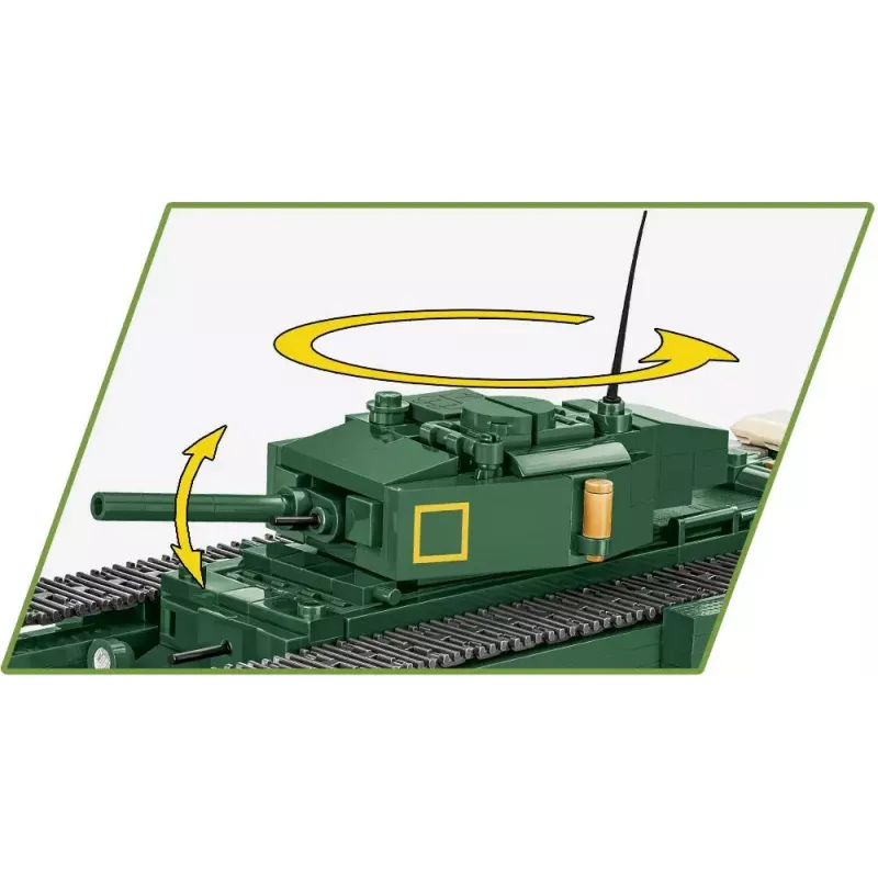 Cobi Blocks Mark IV Churchill statybos rinkinys, 668 dalys (COBI-3128)