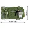Statybinis blokų rinkinys Cobi Blocks M3 Stuart, 511 vnt., suderinamas su kitais prekių ženklais