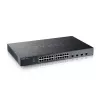 Zyxel XGS1935-28-EU0101F tinklo komutatorius Valdomas L2+/L3 Gigabit Ethernet (10/100/1000) 1U Juoda