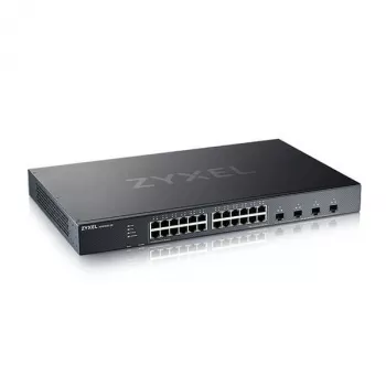 Zyxel XGS1935-28-EU0101F tinklo komutatorius Valdomas L2+/L3 Gigabit Ethernet (10/100/1000) 1U Juoda