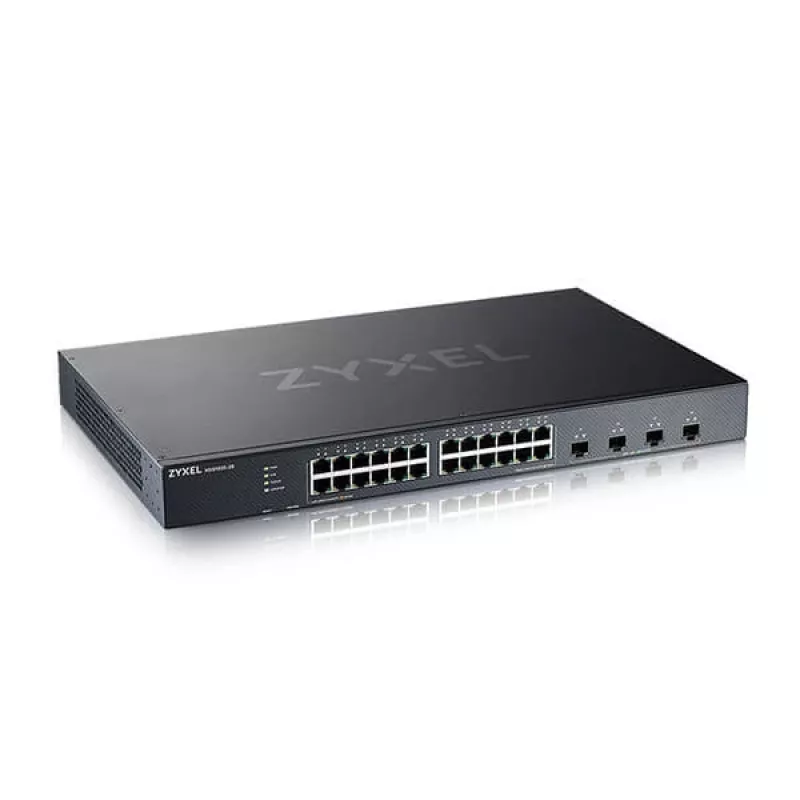 Zyxel XGS1935-28-EU0101F tinklo komutatorius Valdomas L2+/L3 Gigabit Ethernet (10/100/1000) 1U Juoda