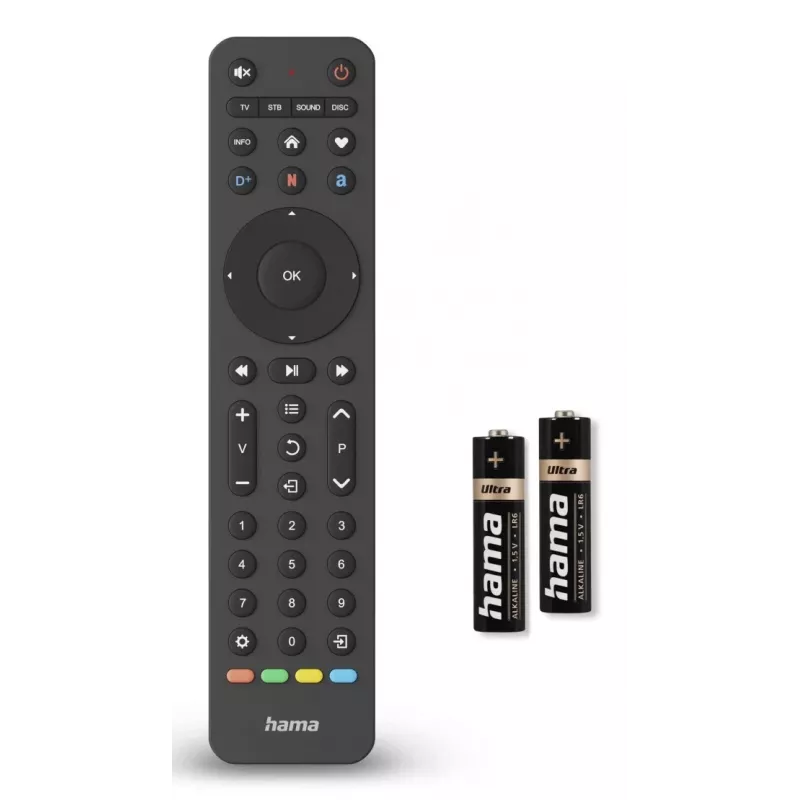 Hama 00221053 nuotolinio valdymo pultas IR belaidis TV mygtukai