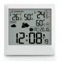 Hama 00222238 Skaitmeninė orų stotelė, balta LED, vidaus ir lauko termometras, higrometras
