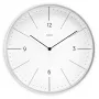 Kvarcinis laikrodis Hama Sardinia Circle Pilkas Baltas Baterija AA 300 mm