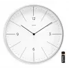 Kvarcinis laikrodis Hama Sardinia Circle Pilkas Baltas Baterija AA 300 mm