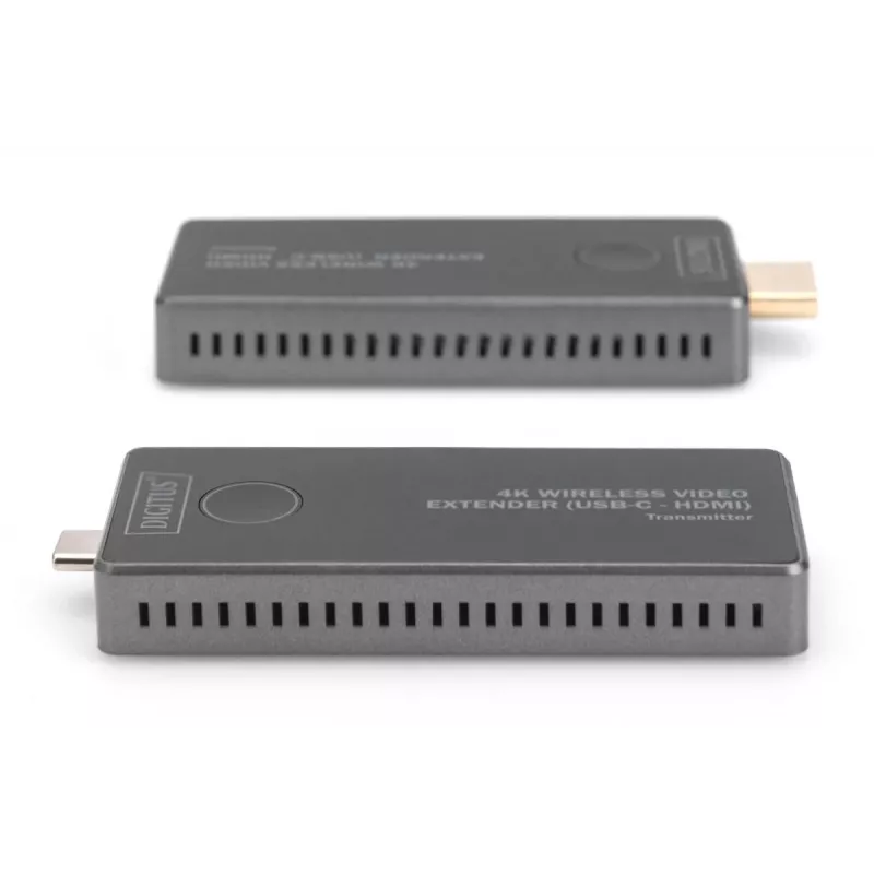 DIGITUS 4K belaidis garso ir vaizdo plėtiklio rinkinys 30m USB-C - HDMI