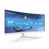 Philips Evnia 5000 34M2C5501A/00 kompiuterio monitorius 86,4 cm (34 colių) 3440 x 1440 pikselių Wide Quad HD LCD Baltas