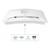 Philips Evnia 5000 34M2C5501A/00 kompiuterio monitorius 86,4 cm (34 colių) 3440 x 1440 pikselių Wide Quad HD LCD Baltas