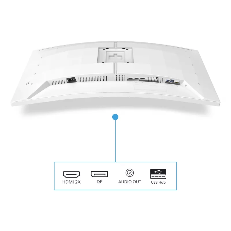 Philips Evnia 5000 34M2C5501A/00 kompiuterio monitorius 86,4 cm (34 colių) 3440 x 1440 pikselių Wide Quad HD LCD Baltas