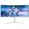 Philips Evnia 5000 34M2C5501A/00 kompiuterio monitorius 86,4 cm (34 colių) 3440 x 1440 pikselių Wide Quad HD LCD Baltas