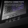 PC korpusas CORSAIR FRAME 4000D RS ARGB Midi Tower juodas — ATX/Micro-ATX/Mini-ITX, grūdintas stiklas, ARGB ventiliatoriai, iki 370 mm GPU
