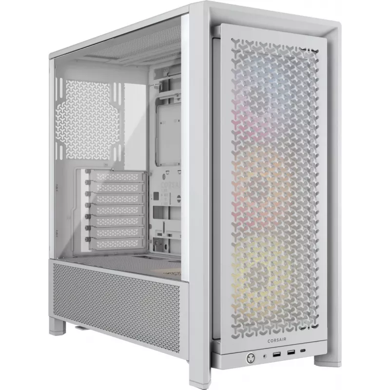 CORSAIR Mid-tower - Geh Midi Frame 4000d Rs ArGB White
