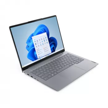 Nešiojamas kompiuteris Lenovo ThinkBook 14 G8 IAL Intel Core Ultra 5 225U 35,6 cm (14 colių) WUXGA 16 GB DDR5-SDRAM 512 GB SSD Wi-Fi 6E (802.11ax) Windows 11 Pro pilka