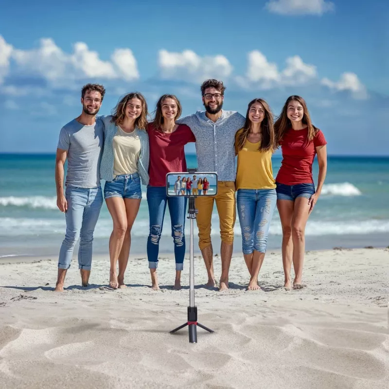 Hama Fancy Stand 70 II asmenukės lazda Išmanusis telefonas Juoda