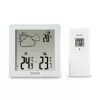 Hygrometer Thermometer Hama Zakynthos White Indoor Outdoor baterija AAA
