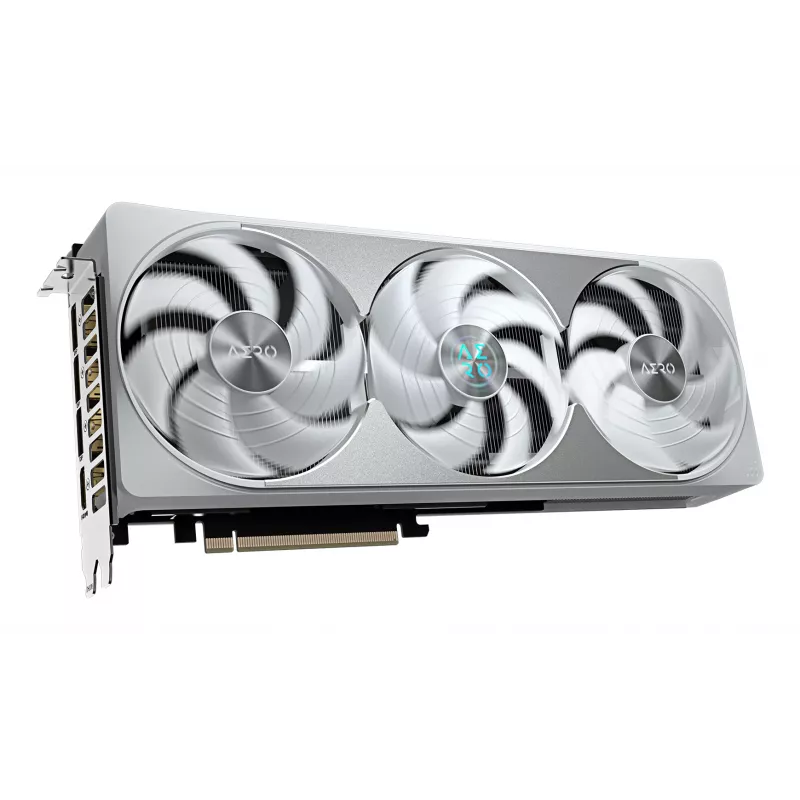 GIGABYTE GeForce RTX 5080 AERO OC SFF 16G vaizdo plokštė - 16 GB GDDR7, 256 bitų, PCI-E 5.0, 2730 MHz branduolio dažnis, 3 x DisplayPort, 1 x HDMI, GV-N5080AERO OC-16GD