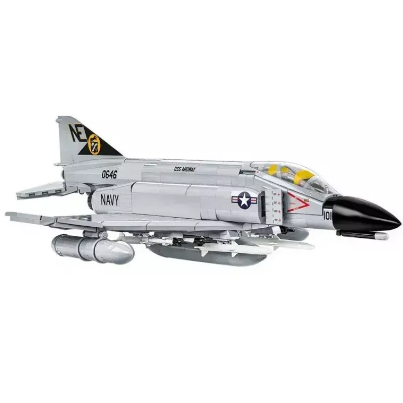 Cobi Blocks Armed Force F-4 Phantom II modelis, 703 dalių konstravimo rinkinys