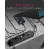 ICY BOX IB-HUB1720-U3 Juoda