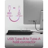 ICY BOX IB-HUB1720-U3 Juoda