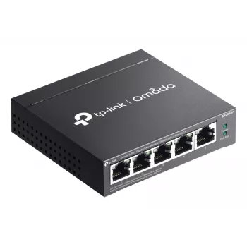 TP-Link Omada 5 prievadų gigabitinio Ethernet lengvai valdomas komutatorius su 4 PoE+ prievadais