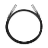 TP-Link 3 metrų 10G SFP+ tiesioginio prijungimo kabelis, 3 m, DAC, SFP+, SFP+