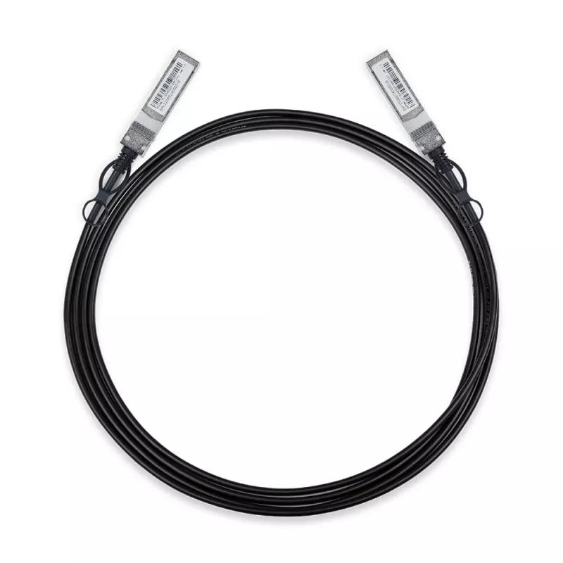 TP-Link 3 metrų 10G SFP+ tiesioginio prijungimo kabelis, 3 m, DAC, SFP+, SFP+